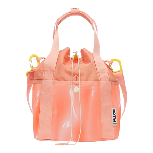 Baboon To The Moon Handbags - Trendy Yellow Purse Bucket Tote Crossbody Bag